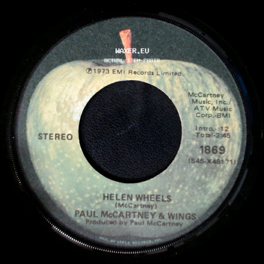 Paul Mccartney & Wings - Helen Wheels / Country Dreamer side A