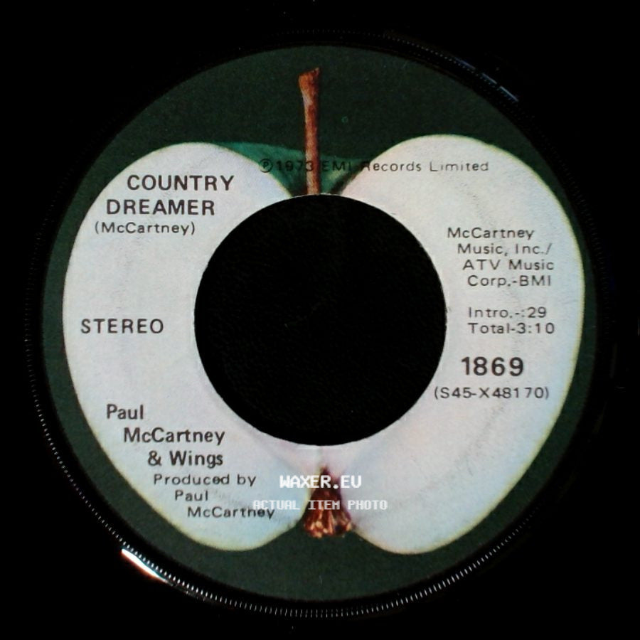 Paul Mccartney & Wings - Helen Wheels / Country Dreamer side B