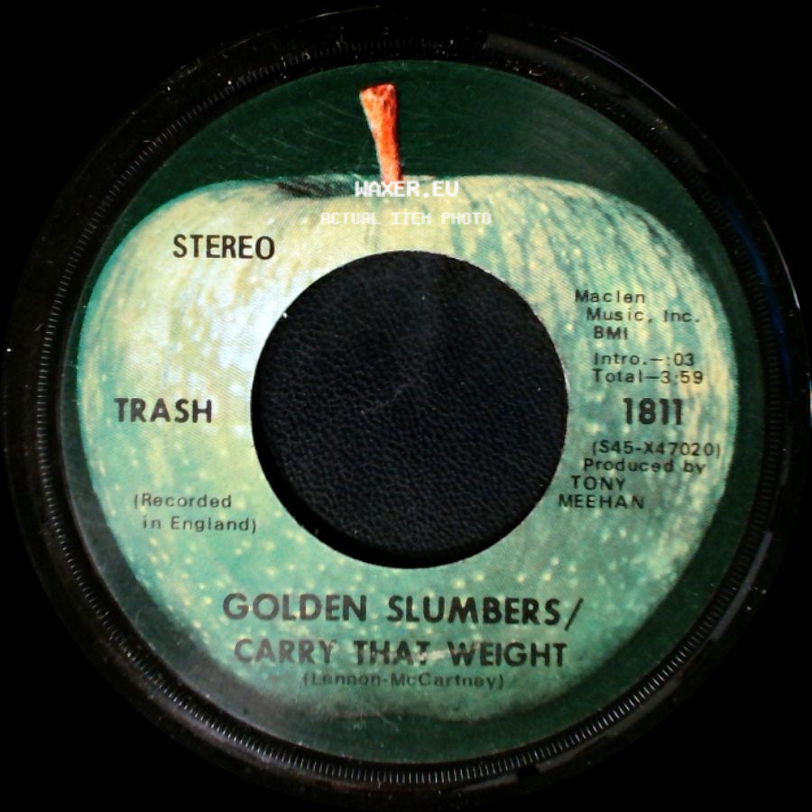 Trash - Trash Can / Golden Slumbers / Carry That Weight side B