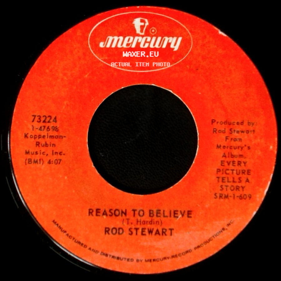 Rod Stewart - Maggie May / Reason To Believe side B