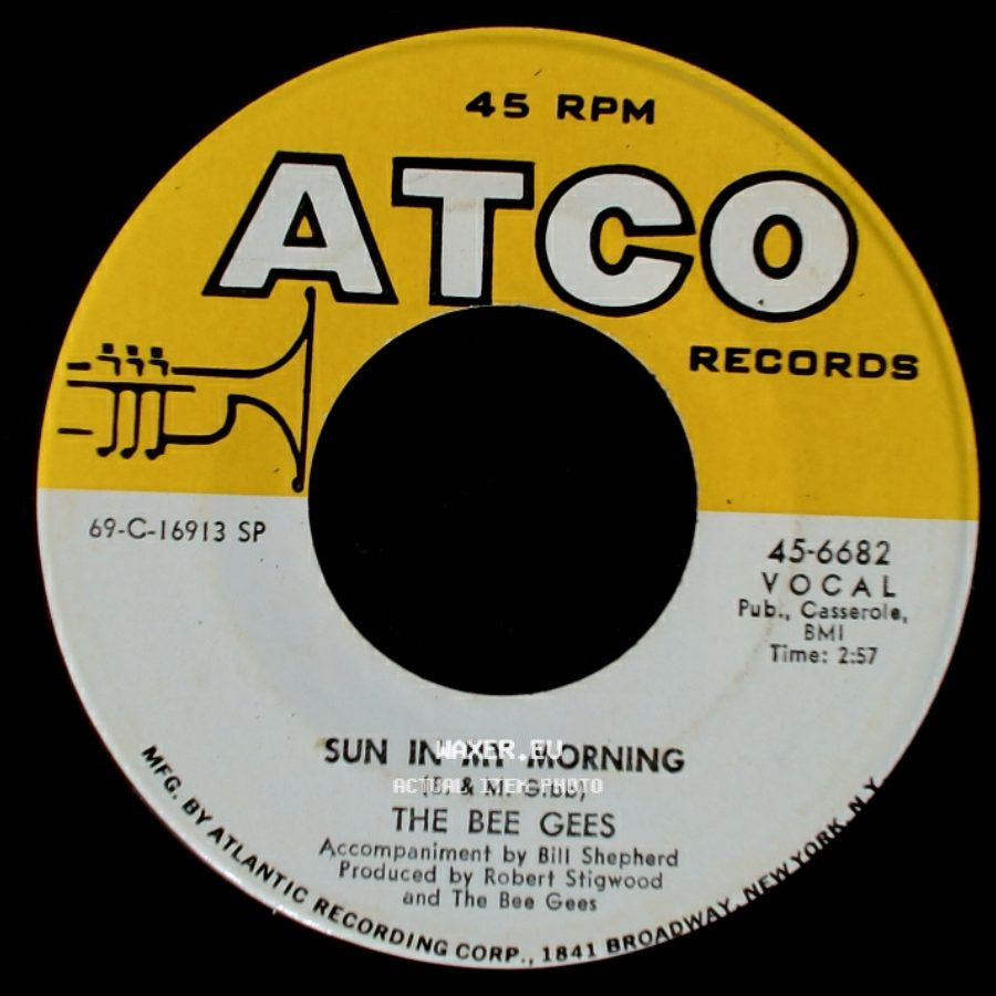 The Bee Gees - Sun In My Morning / Tomorrow Tomorrow side A
