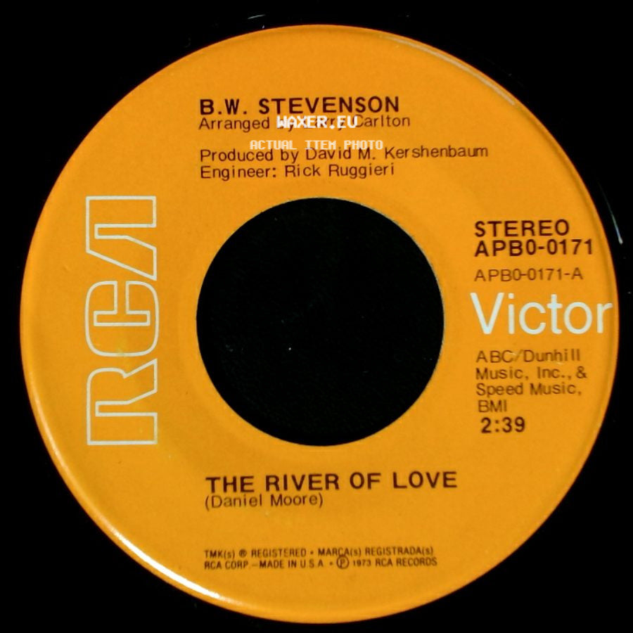 B. W. Stevenson - The River Of Love / Lucky Touch side A