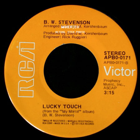 B. W. Stevenson - The River Of Love / Lucky Touch side B