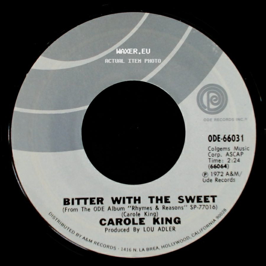 Carole King - Bitter With The Sweet / Been To Canaan side A