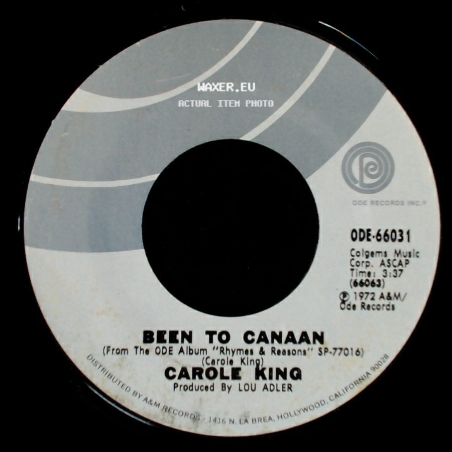 Carole King - Bitter With The Sweet / Been To Canaan side B