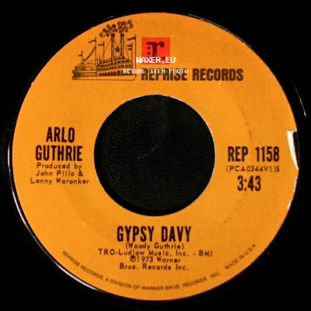Arlo Guthrie - Gypsy Davy / Week On The Rag side A
