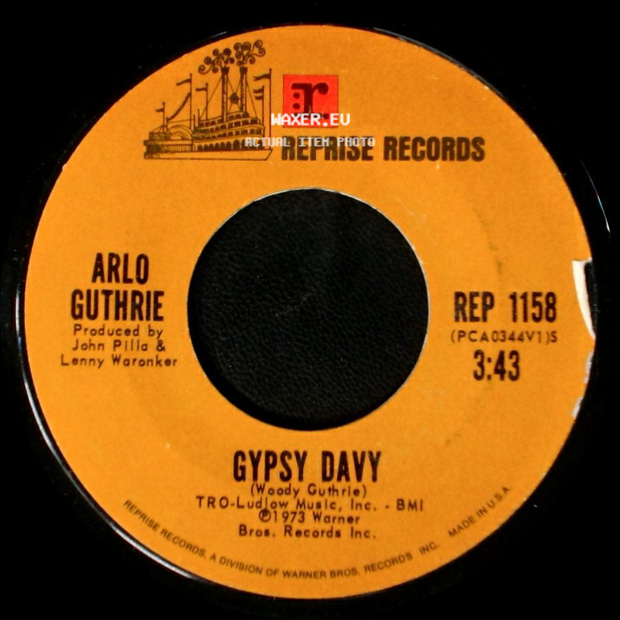 Arlo Guthrie - Gypsy Davy / Week On The Rag side A