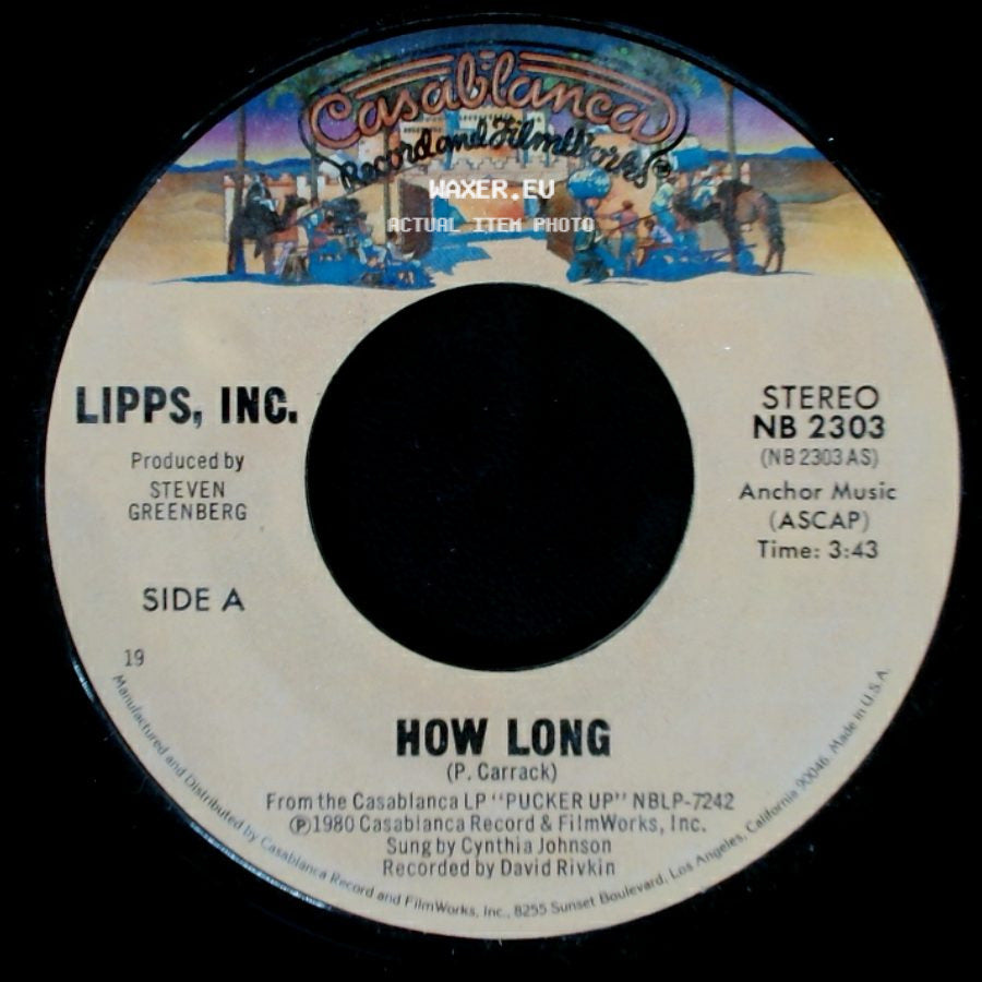 Lipps, Inc. - How Long / There They Are side A