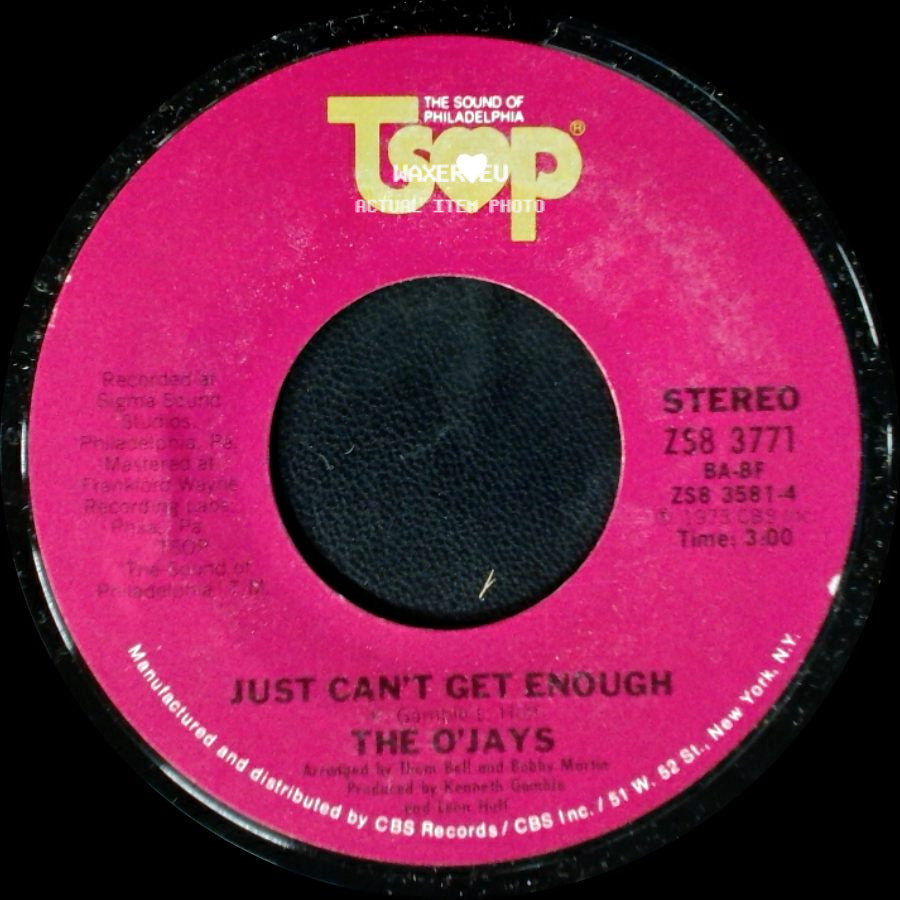 The O'jays - Christmas Ain't Christmas New Years Ain't New Years Without The One You Love / Just Can't Get Enough side B