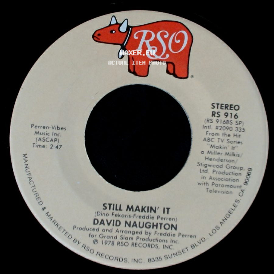 David Naughton - Makin' It / Still Makin' It side B