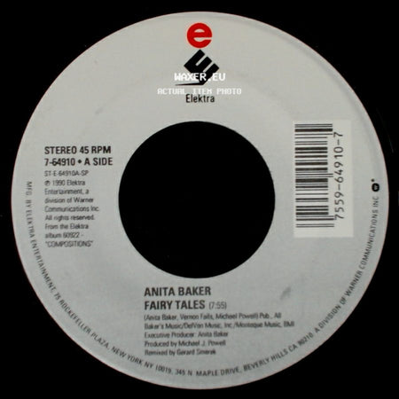 Anita Baker - Fairy Tales / Watch Your Step side A
