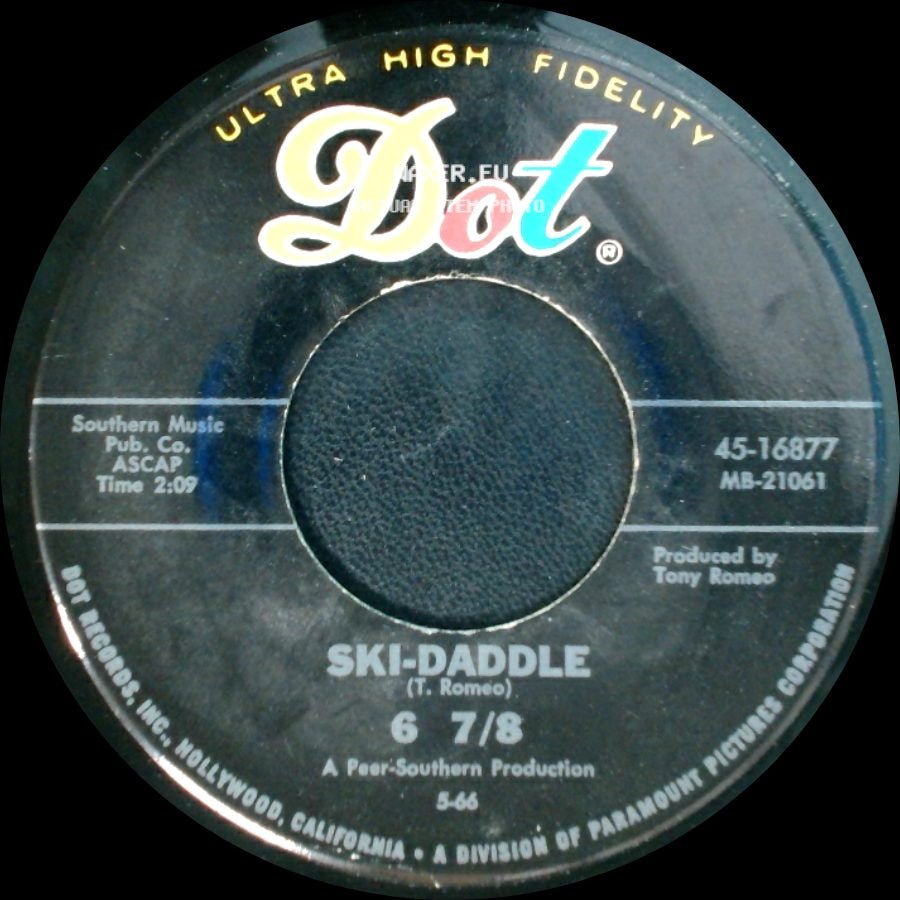 Unknown Artist - Ev'rybody's Got A Home But Me / Ski-Daddle side B