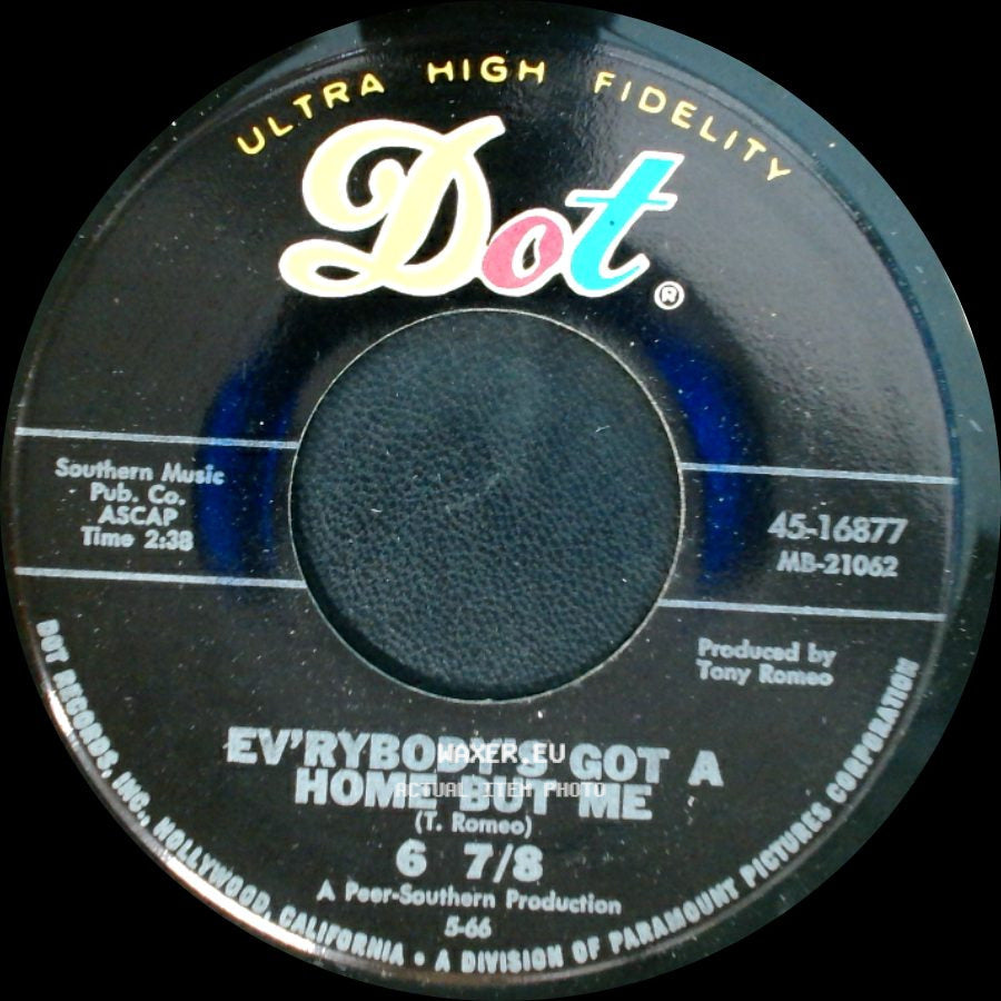 Unknown Artist - Ev'rybody's Got A Home But Me / Ski-Daddle side A