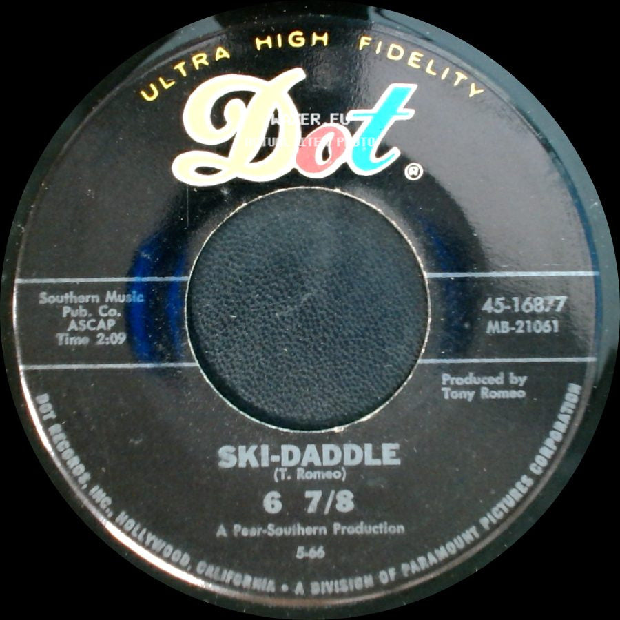 Unknown Artist - Ev'rybody's Got A Home But Me / Ski-Daddle side B