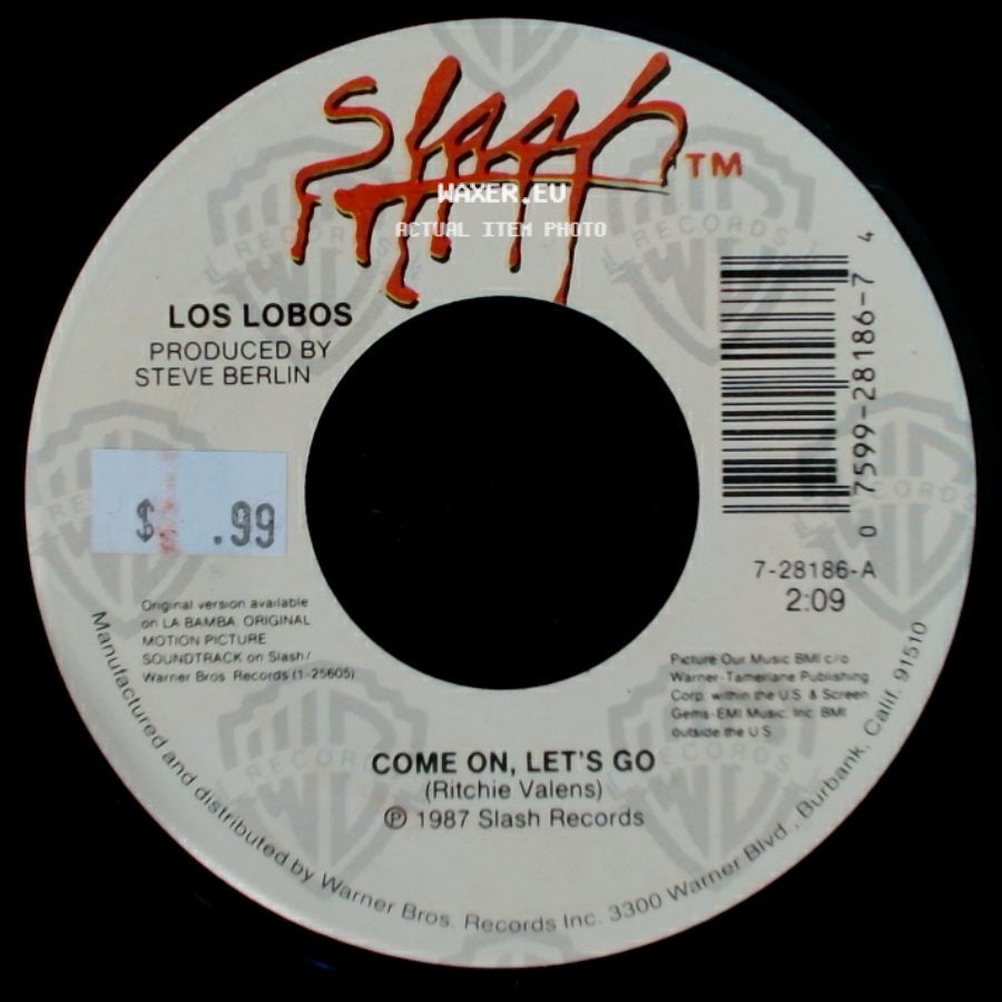 Los Lobos - Come On, Let's Go / Ooh! My Head side A