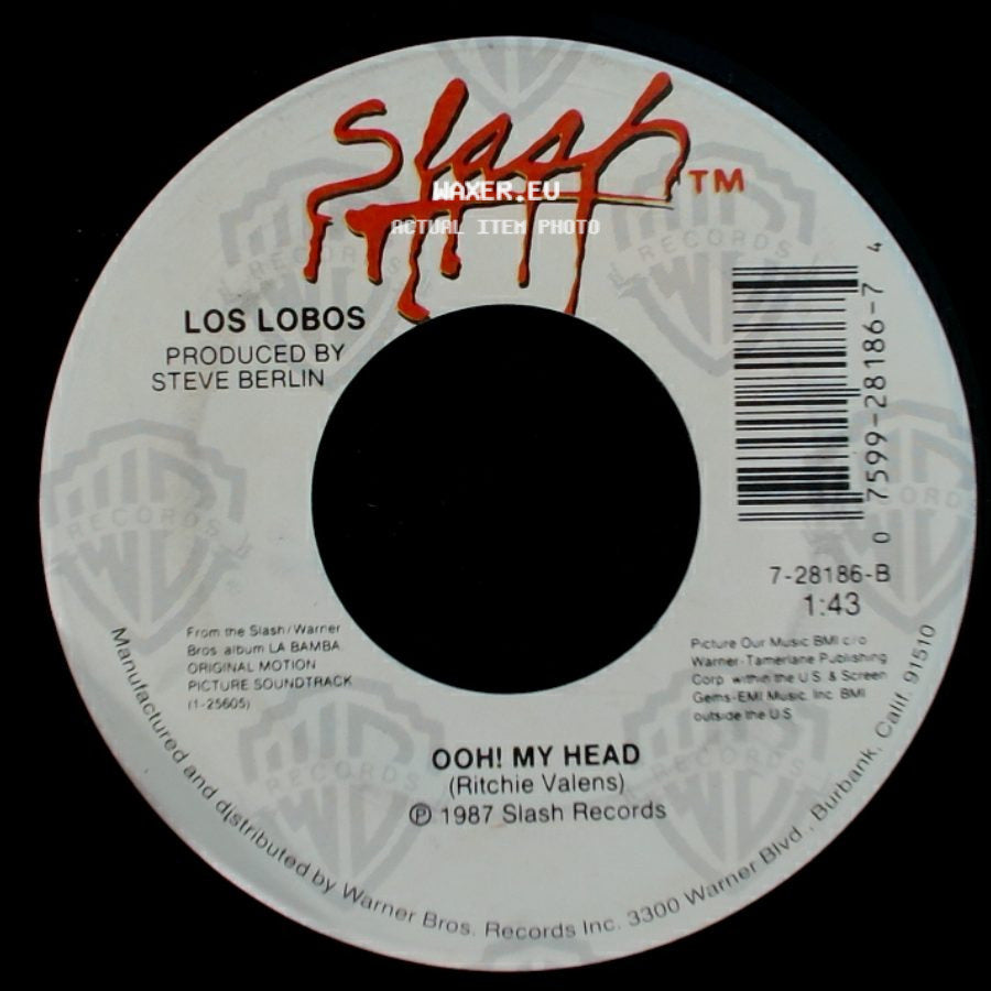 Los Lobos - Come On, Let's Go / Ooh! My Head side B