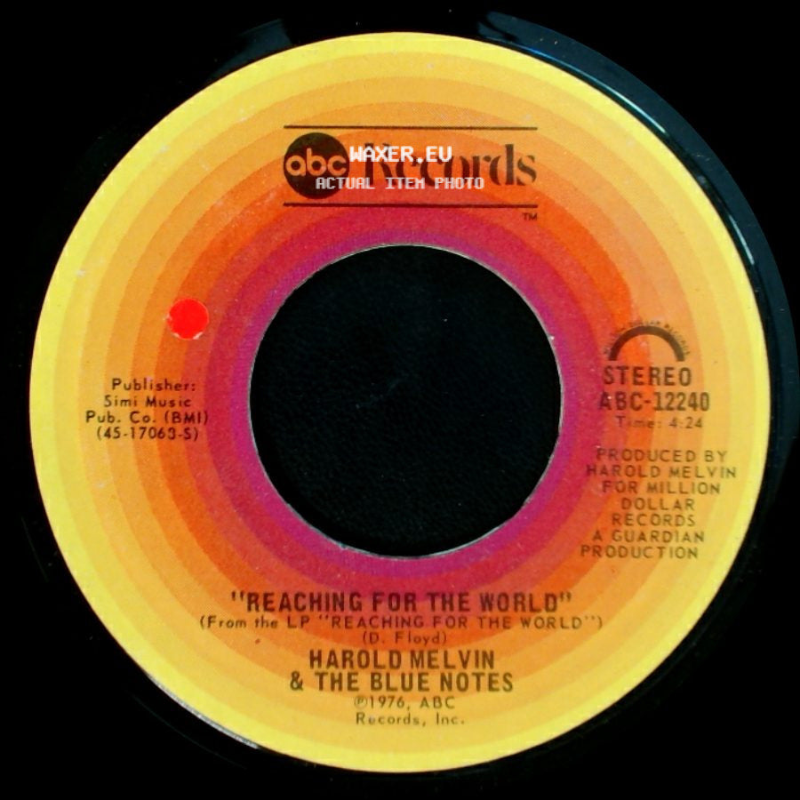 Harold Melvin & The Blue Notes - Reaching For The World / Stay Together side A