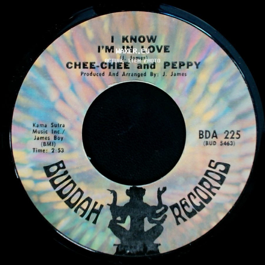 Chee-Chee And Peppy - I Know I'm In Love / My Love Will Never Fade Away side A