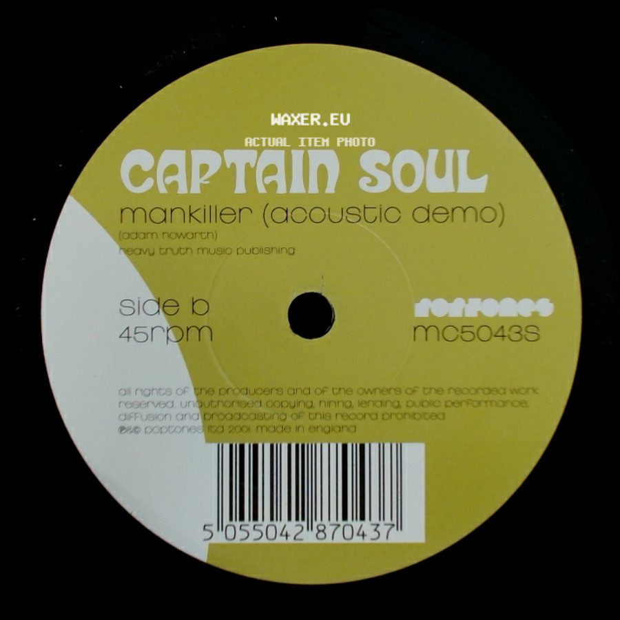 Captain Soul - Your Time / Mankiller (Acoustic Demo) side B