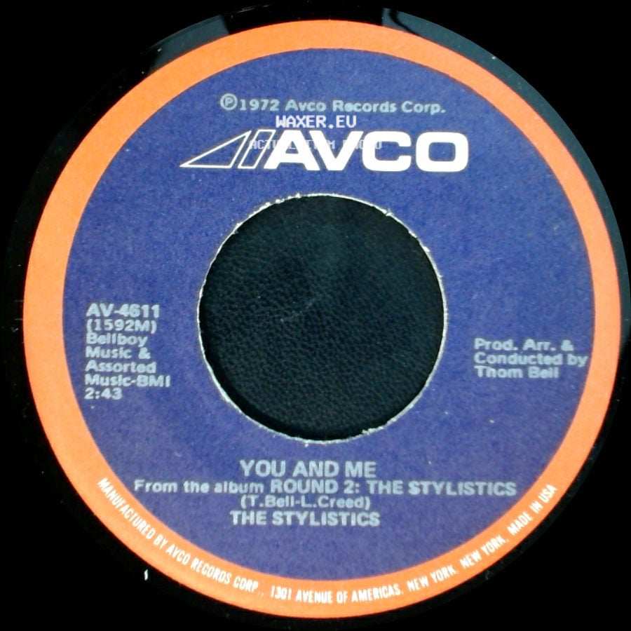 The Stylistics - You And Me / Break Up To Make Up side A
