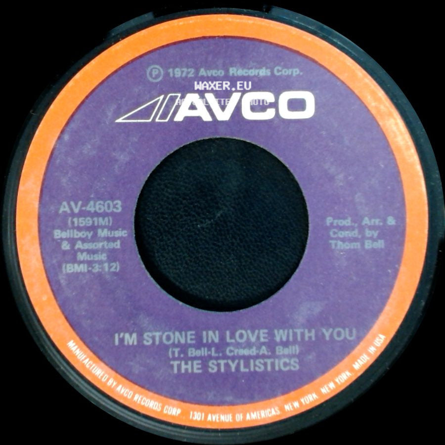 The Stylistics - I'm Stone In Love With You / Make It Last side A