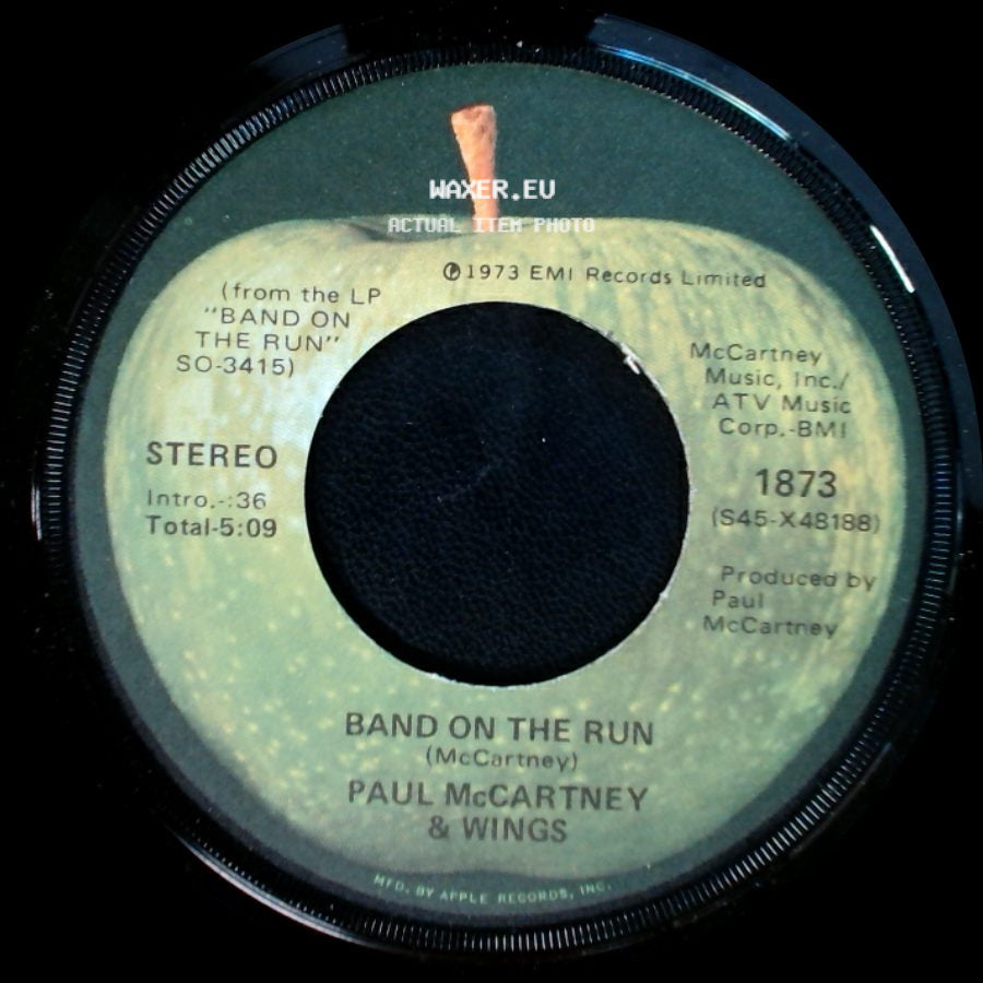 Paul Mccartney & Wings - Band On The Run / Nineteen Hundred And Eighty Five side A