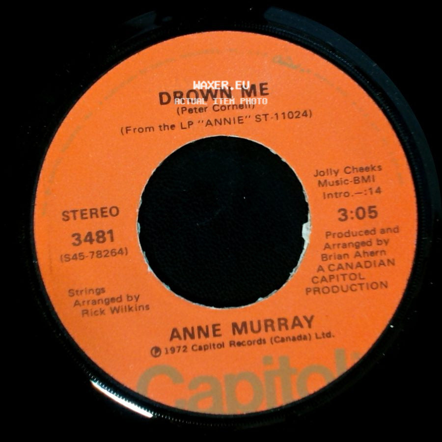Anne Murray - Danny's Song / Drown Me side B