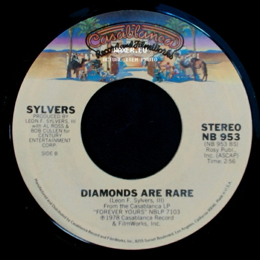Sylvers - Forever Yours / Diamonds Are Rare side B