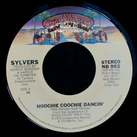 Sylvers - Hoochie Coochie Dancin' / I Feel So Good Tonight side A