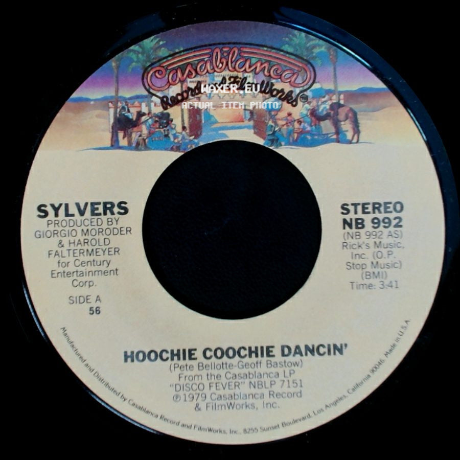 Sylvers - Hoochie Coochie Dancin' / I Feel So Good Tonight side A