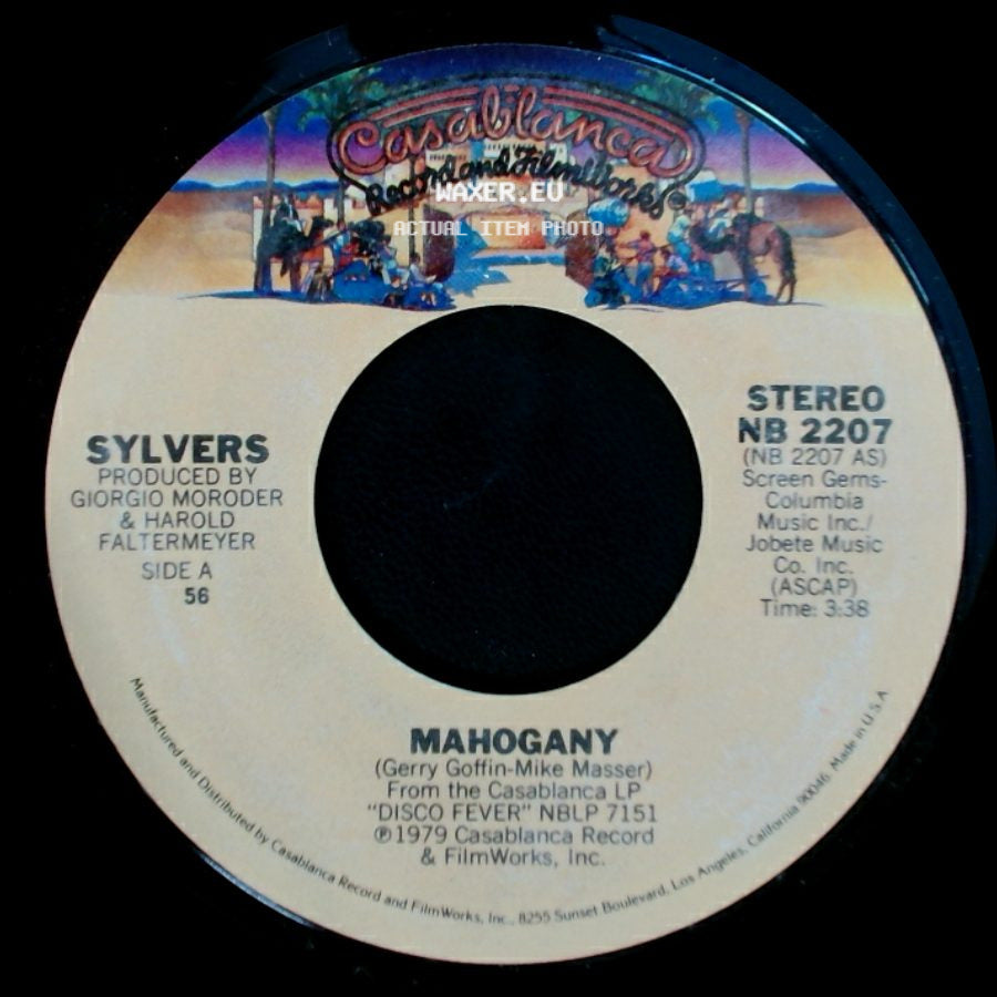Sylvers - Mahogany / I Feel So Good Tonight side A