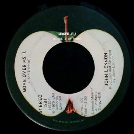John Lennon - Move Over Ms. L / Stand By Me side A