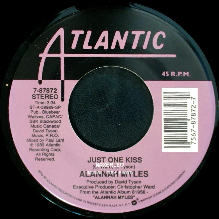 Alannah Myles - Lover Of Mine / Just One Kiss side B
