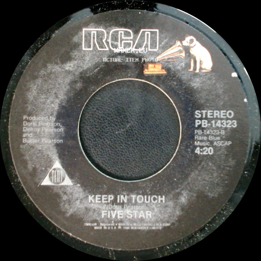 Five Star - Keep In Touch / Love Take Over (The Limit Edition Mix) side A