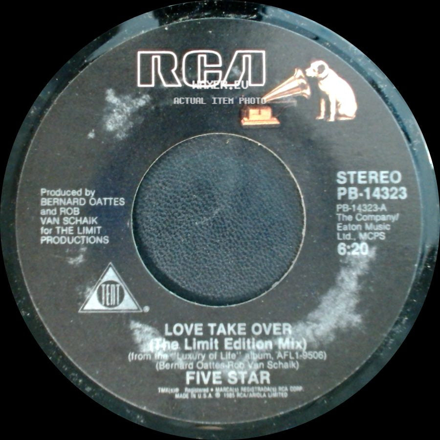 Five Star - Keep In Touch / Love Take Over (The Limit Edition Mix) side B