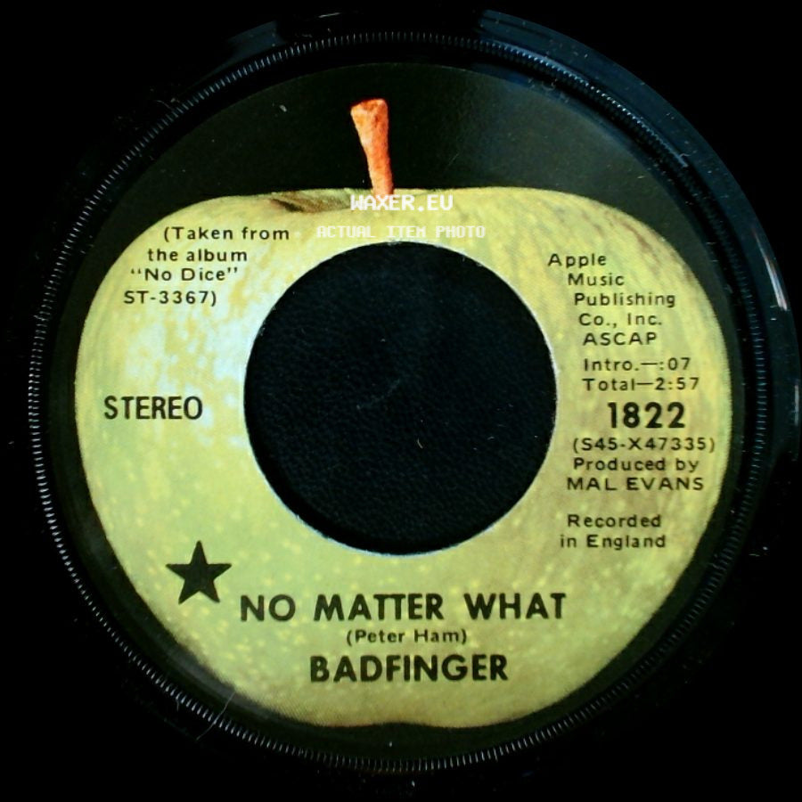 Badfinger - Carry On Till Tomorrow / No Matter What side B