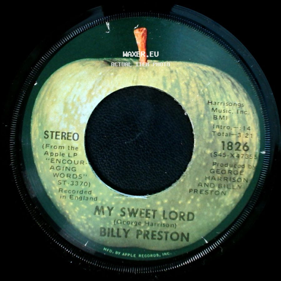 Billy Preston - My Sweet Lord / Little Girl side A