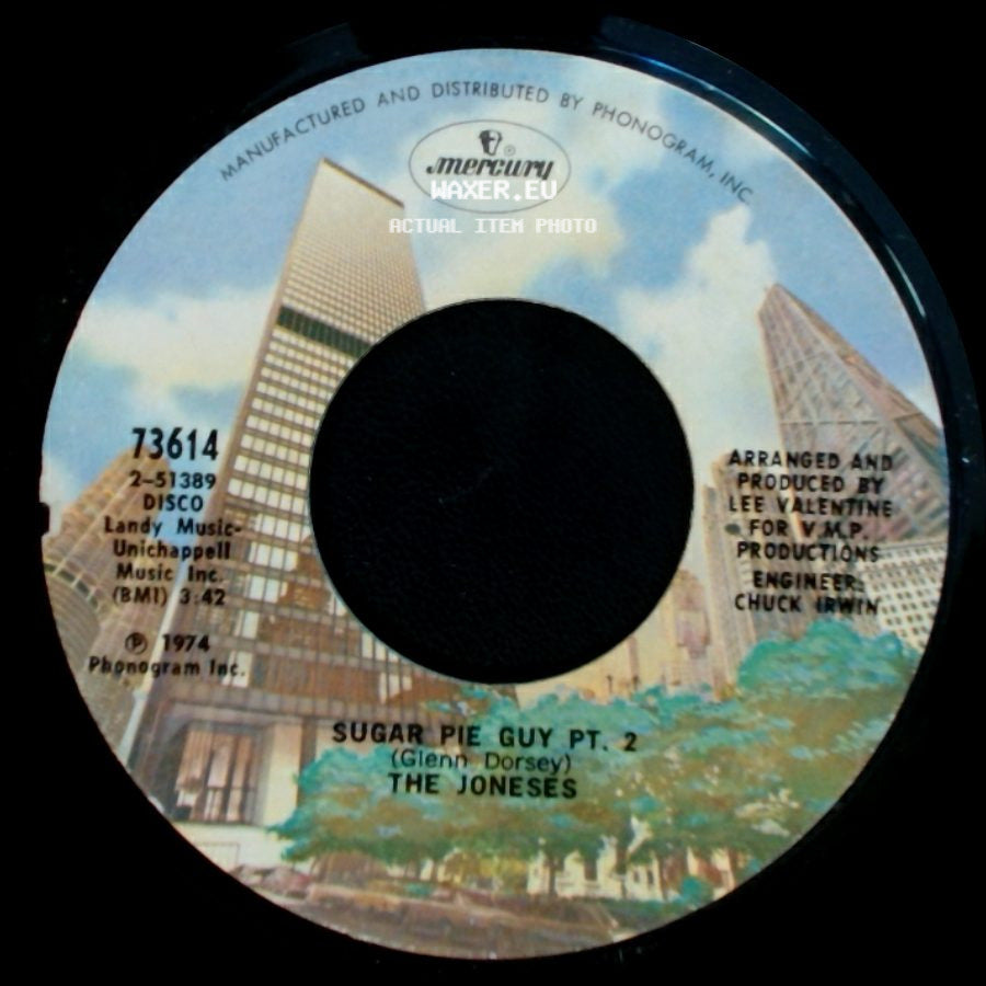 The Joneses - Sugar Pie Guy Pt. 2 / Sugar Pie Guy Pt. 1 side A