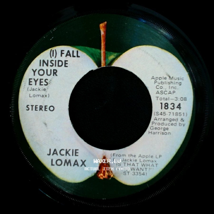 Jackie Lomax - Sour Milk Sea / Fall Inside Your Eyes side B