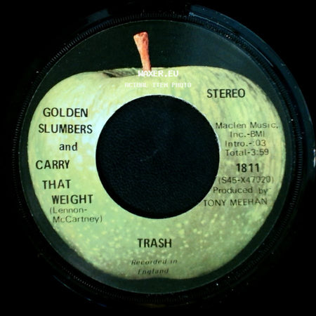 Trash - Golden Slumbers And Carry That Weight / Trash Can side A