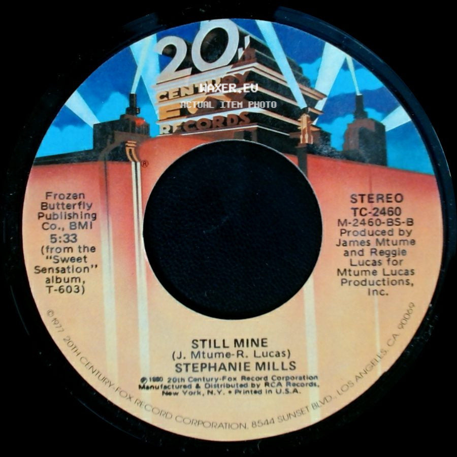 Stephanie Mills - Still Mine / Never Knew Love Like This Before side A