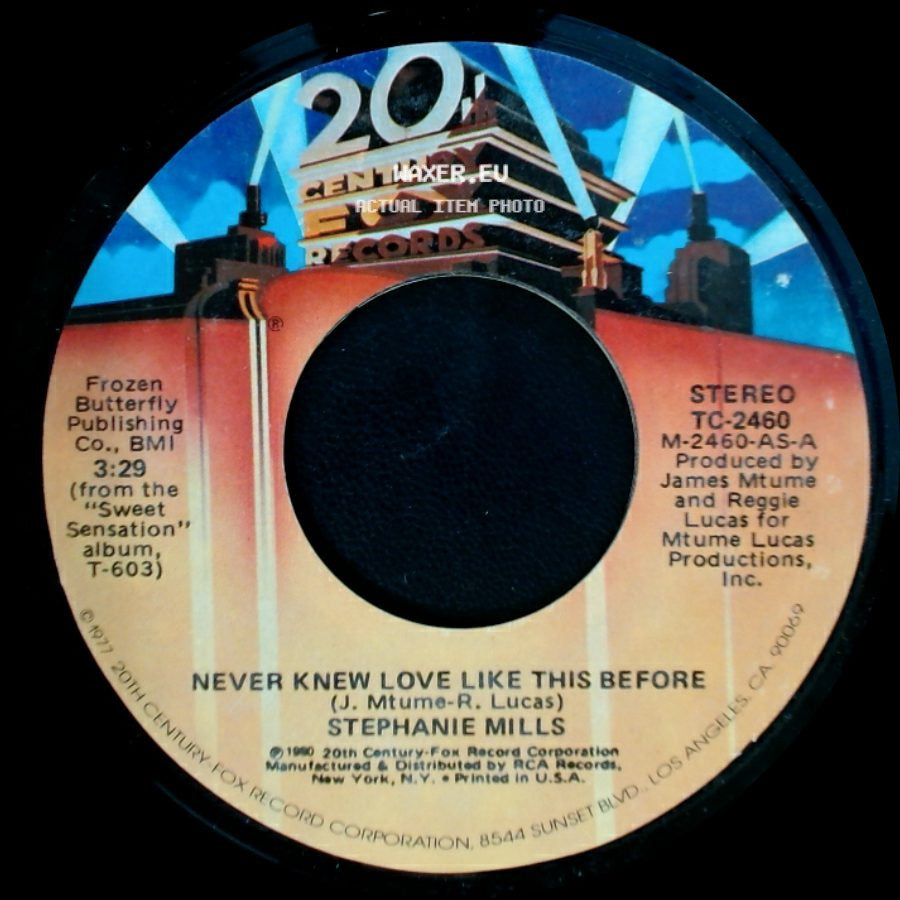 Stephanie Mills - Still Mine / Never Knew Love Like This Before side B