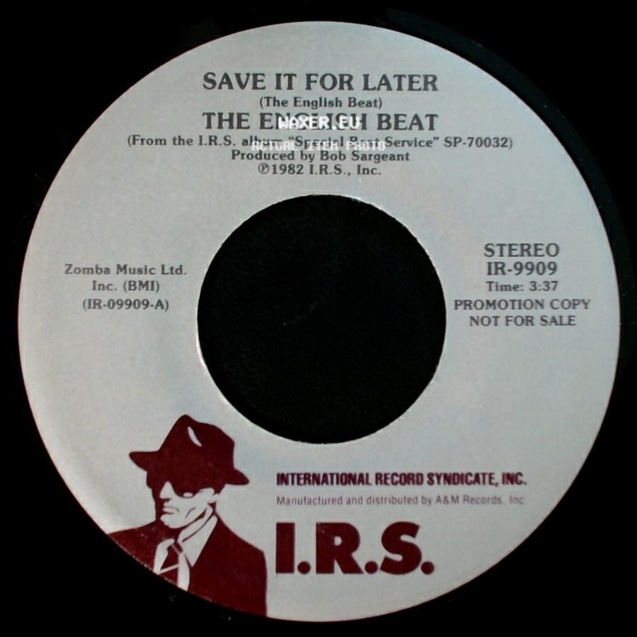 The English Beat - Jeanette (The English Beat) / Save It For Later side B