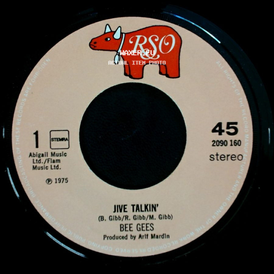 Bee Gees - Jive Talkin' / Wind Of Change side A