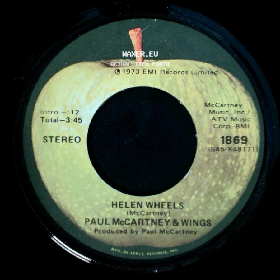 Paul Mccartney & Wings - Helen Wheels / Country Dreamer side A