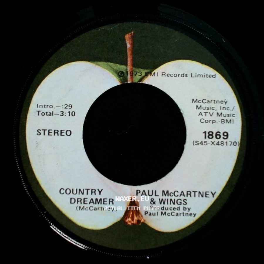 Paul Mccartney & Wings - Helen Wheels / Country Dreamer side B