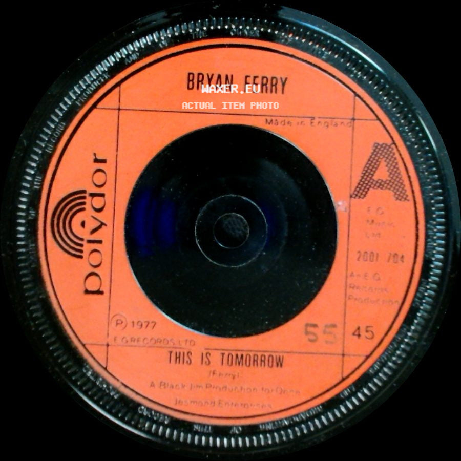 Bryan Ferry - As The World Turns / This Is Tomorrow side B