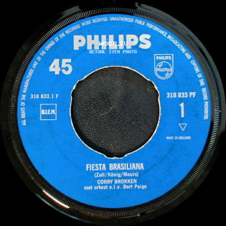 Corry Brokken - Fiesta Brasiliana / Bij Deze Tango Wordt Alles Donker side A
