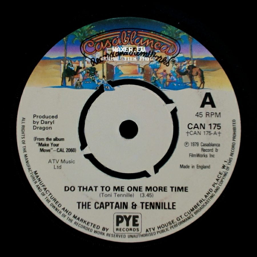 The Captain & Tennille - Do That To Me One More Time / Deep In The Dark side A