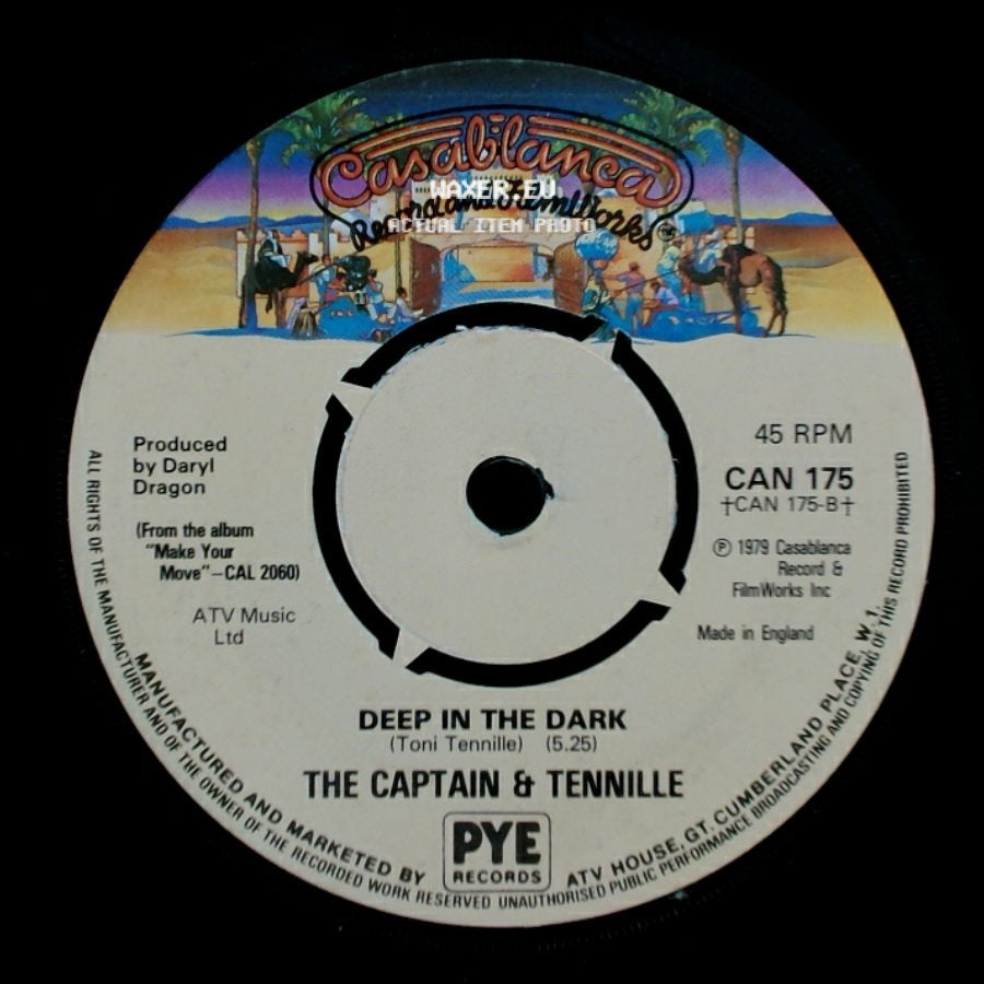 The Captain & Tennille - Do That To Me One More Time / Deep In The Dark side B